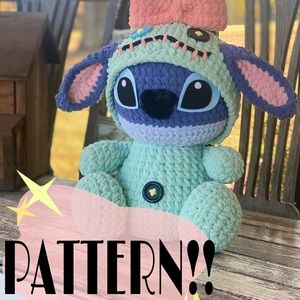 Stitch Scrump Plushie